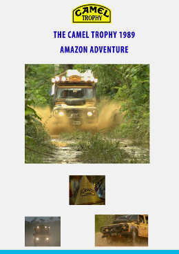 Camel Trophy 1989 - Amazon Adventure DVD - Front Cover