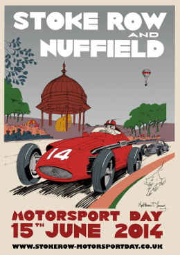 Stoke Row & Nuffield Motorsport Day 2014 - Official DVD DVD - Front Cover