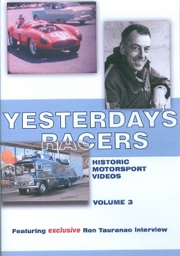 Yesterday's Racers - Volume 3 DVD - Front Cover