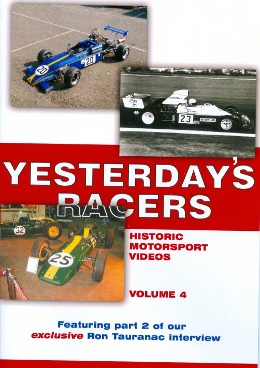 Yesterday's Racers - Volume 4 DVD - Front Cover